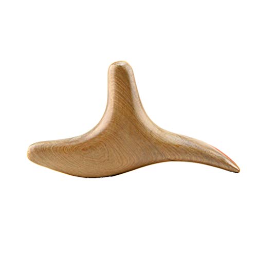 Artibetter Trigger Holz Massage-Werkzeug Massagestäbchen Triggerpunkt Handmassager Massagehilfe für Beinen Schultern Rücken Akupunktur Massage (Farbe zufällig)