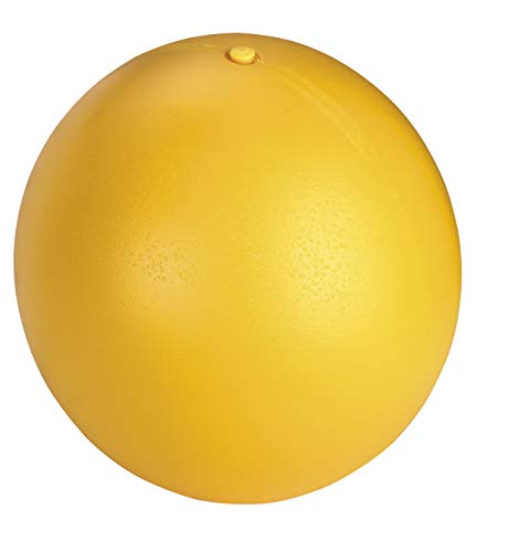 Kerbl 82274 Hundespielball aus Kunststoff, 30 cm, gelb