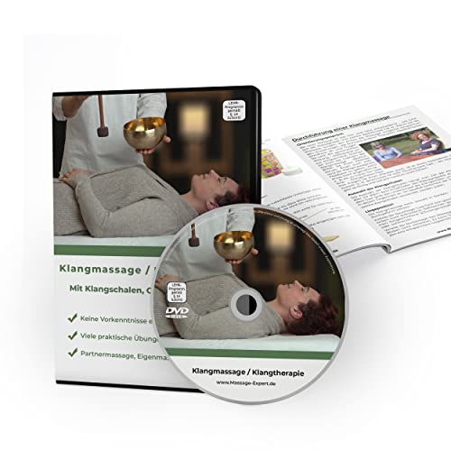 DVD Anleitung Klangmassage / Klangtherapie mit Klangschalen, Gong und Zimbeln