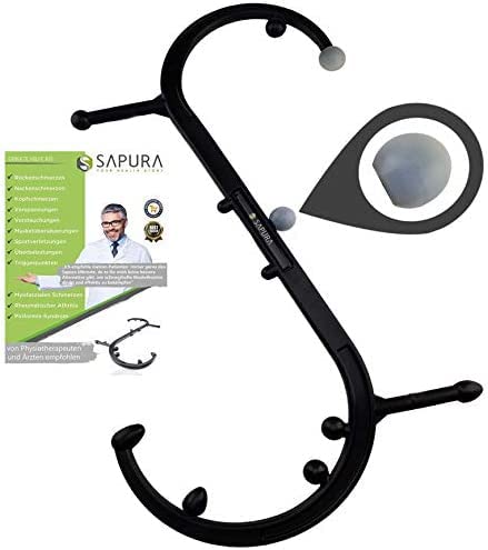 Triggerpunkt Massagegerät + Anwendungsheft ✓ Selbstmassagegerät ✓ Massagestab Rücken ✓ Trigger Stick ✓ Massage Haken