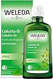 WELEDA Bio Birken Cellulite-Öl 200ml - straffendes Naturkosmetik Körperöl für neue Spannkraft und glatte Haut. Wirkung dermatologisch bestätigt und mit angenehmem Duft