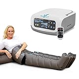 Venen Engel ® 4 Premium Massage-Gerät mit Bauch- & Beinmanschetten, 4 deaktivierbare Luftkammern, Druck & Zeit unkompliziert einstellbar, 3 Massage-Programme