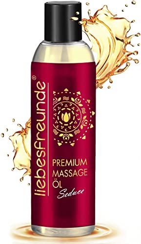 liebesfreunde® Massageöl Joy - Sinnliches Massage Öl zur Entspannung für Paare, 150 ml