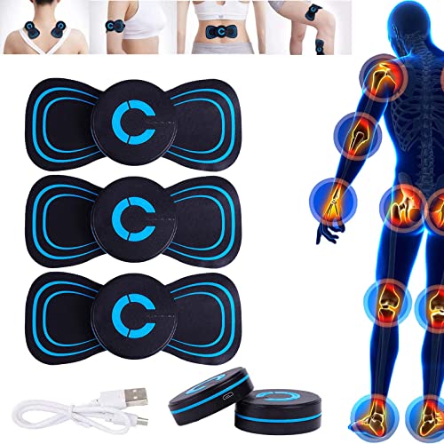 ResetPro Ganzkörpermassagegerät, 5-in-1 Ganzkörper Massagegerät, 6 Modi Kabelloses Elektrisches Massagegerät, Linderung von Muskelschmerzenfür Brust Nacken Schulter Knie Bein (3 PCS)